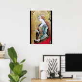 Poster SAINTE MARIE-MADELEINE 2 Or,Rouge (Bureau à domicile)