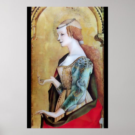 Poster SAINTE MARIE-MADELEINE 2 Or,Rouge (Devant)
