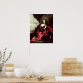 Poster Sainte Marie-Madeleine ou Saint-Thais dans le dése (Cuisine)