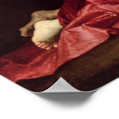 Poster Sainte Marie-Madeleine ou Saint-Thais dans le dése (Coin)