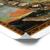 Poster Sainte-Marie portée par les Anges par John Duncan (Coin)