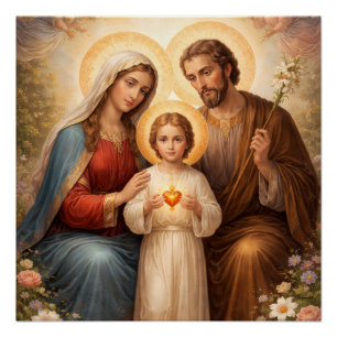 Poster Sainte Mère de Dieu – Amour Divin & Protection´10