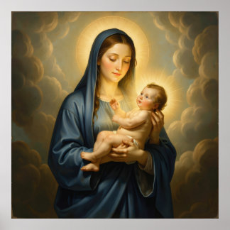 Poster Sainte Mère de Dieu - Amour Divin & Protection´2
