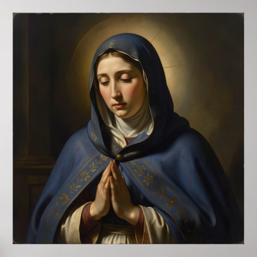 Poster Sainte Mère de Dieu - Amour divin & Protection´4 (Devant)