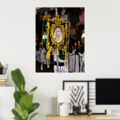 Poster Sainte Mère Marie, Dimanche des Palmiers, Marbella (Bureau à domicile)