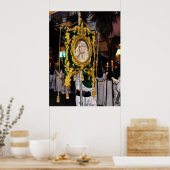 Poster Sainte Mère Marie, Dimanche des Palmiers, Marbella (Cuisine)