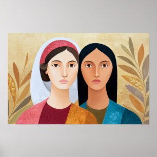 Poster Sainte Perpétue et Félicité : Fidèles ensemble