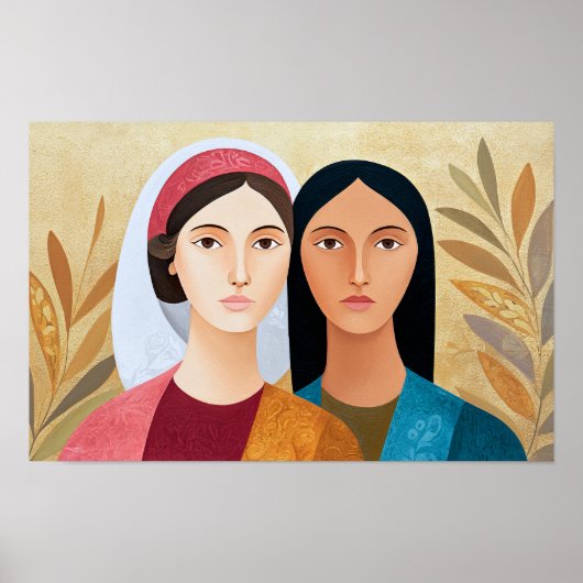 Poster Sainte Perpétue et Félicité : Fidèles ensemble (Devant)