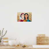 Poster Sainte Perpétue et Félicité : Fidèles ensemble (Cuisine)