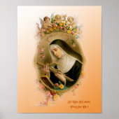Poster Sainte-Rita de Cascia (Devant)