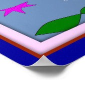 Poster Sainte Sirène Vierge (Coin)