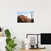 Poster Sainte-Sophie inaugurée par les Byzantins (Bureau à domicile)