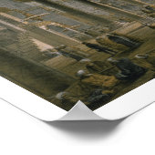 Poster Sainte Sophie, plaque 6 : la nef nord, gravée par (Coin)