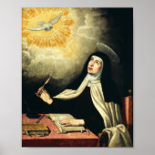 Poster Sainte Thérèse d'Avila (Devant)
