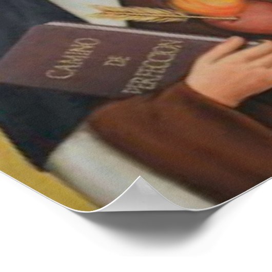 Poster Sainte Thérèse d'Avila Carmélite Saint (Coin)