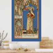 Poster Sainte-Thérèse d'Avila (SAU 28) (Cuisine)