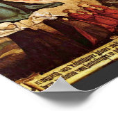 Poster Sainte Trinité Avec Les Anges, Les Saints Et Ses F (Coin)