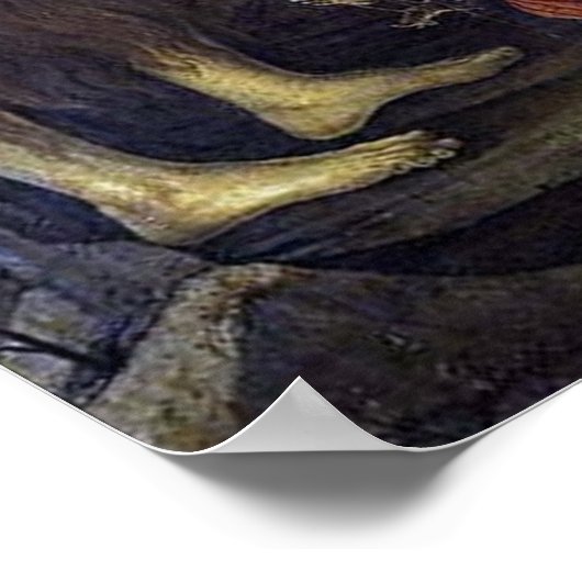 Poster Sainte Trinité - Botticelli - c1492 (Coin)