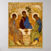 Poster Sainte Trinité par Andrey Rublev (Devant)