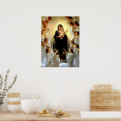 Poster Sainte Vierge Marie et Enfant Jésus (Cuisine)
