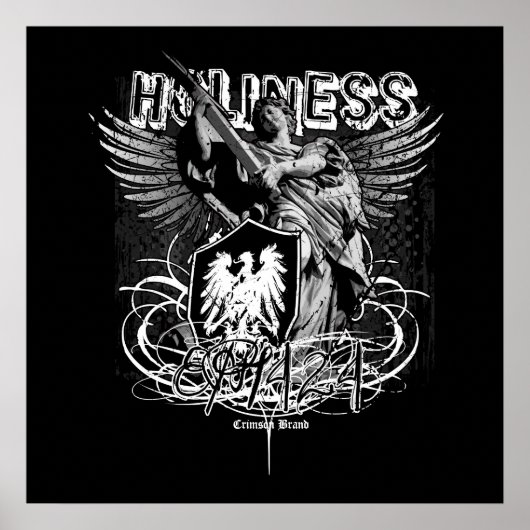 Poster Sainteté - Éphésiens 4:24 (Devant)