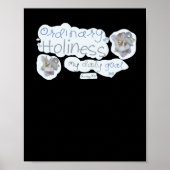 Poster Sainteté ordinaire (Devant)