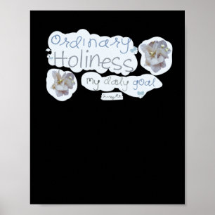 Poster Sainteté ordinaire