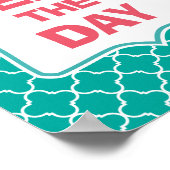 Poster Saisir la citation amusante du jour (Coin)