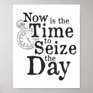 Poster Saisir Le Jour Ck Citation Motivation Scolaire