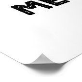 Poster Saisir Le Mois Drôle Pot Positif (Coin)