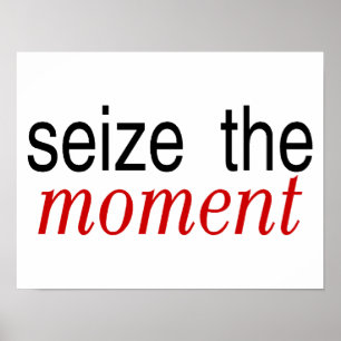 Poster Saisir Le Moment Rouge