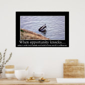 Poster Saisir l'opportunité avec vos deux mains (grand) (Cuisine)