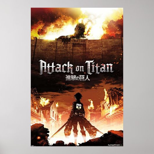 Poster Saison 1 Attaque contre titan (Devant)