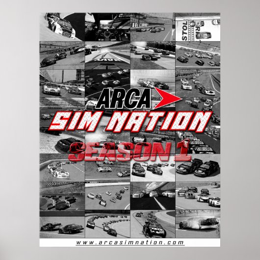 Poster Saison 1 de la Nation Arca Sim (Devant)