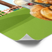 Poster Saison citrouille (Coin)