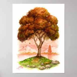 Poster Saison de déplacement