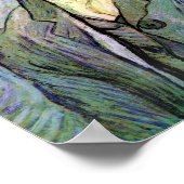 Poster Saison De La Grippe Van Gogh Avec Masque (Coin)