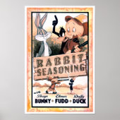 Poster SAISON DE lapin LOONEY TUNES™ (Devant)