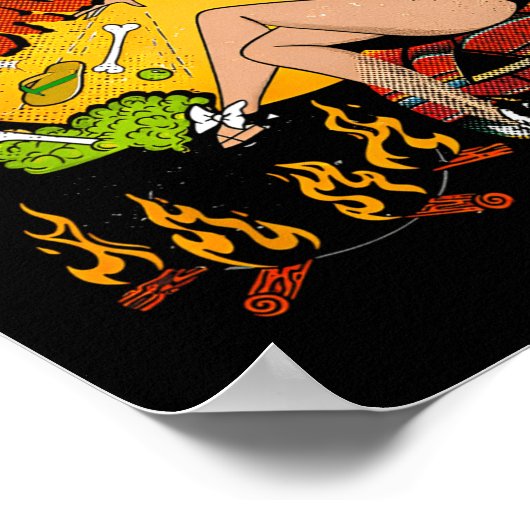 Poster Saison De L'Halloween Bruja (Coin)