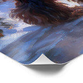 Poster Saison de Noël Cocker Spaniel (Coin)