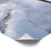 Poster Saison de Noël du American Staffordshire (Coin)