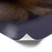 Poster Saison de Noël du Shetland Sheepdog (Coin)