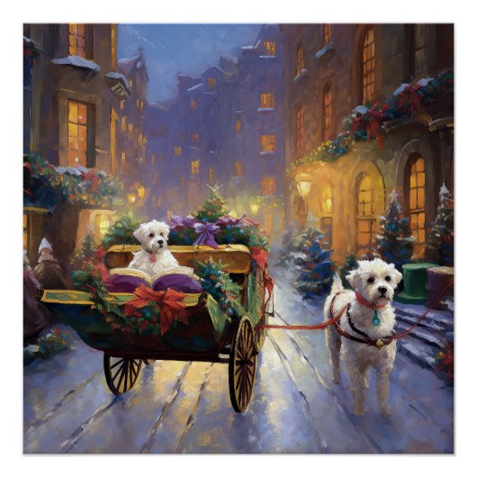 Poster Saison de Noël maltaise (Devant)