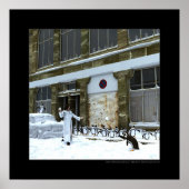 Poster Saison des pingouins ludiques (Devant)