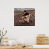 Poster Saison d'Octobre Recolte (Cuisine)