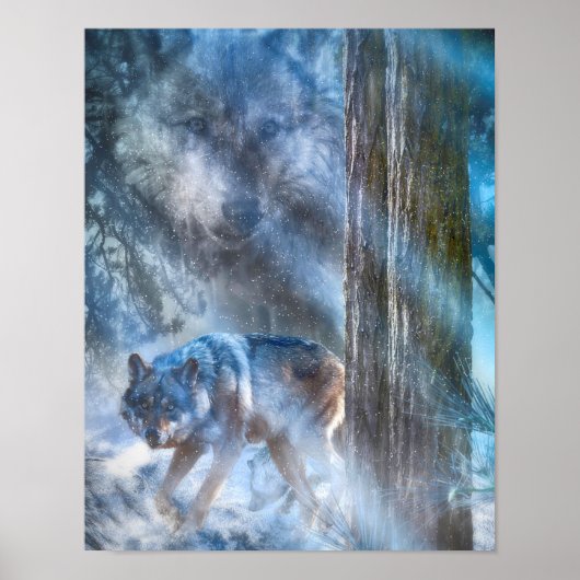 POSTER SAISON DU LOUP (Devant)