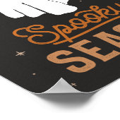 Poster Saison éffrayante Fantôme d'Halloween (Coin)