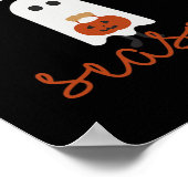 Poster Saison éffrayante Ghost Fun mignon Costume Hallowe (Coin)