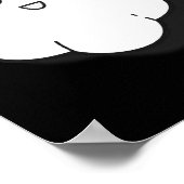 Poster Saison Éffrayante Halloween Ghost Cute Ghost (Coin)