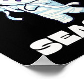 Poster Saison El Cucuy - Drôle espagnol Halloween mexicai (Coin)